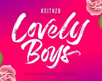 Lovely Boys font