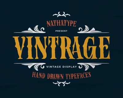 Vintrage font