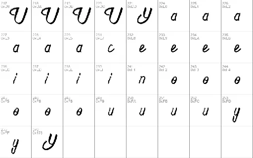 Dearth Dance Demo font