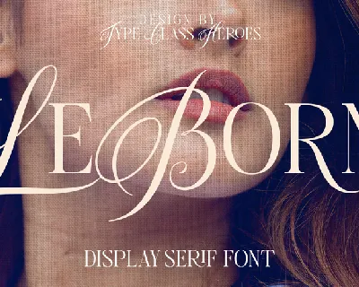 LeBorn Demo font