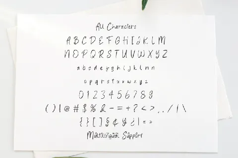 February Notes font