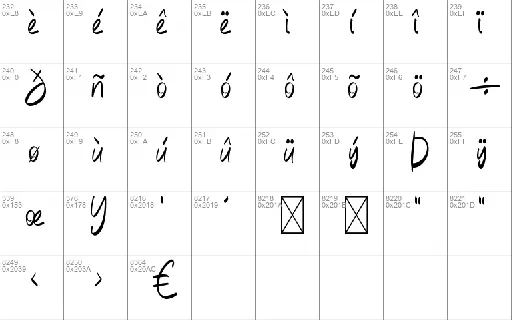 February Notes font