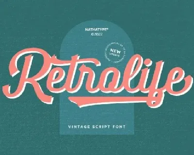 Retrolife font