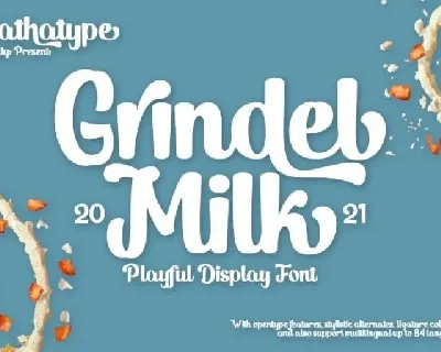 Grindel Milk font