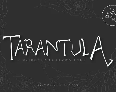 Tarantula Horror font