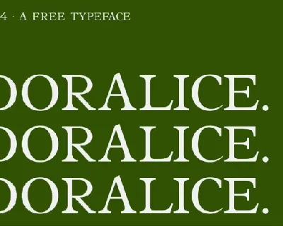 Doralice font