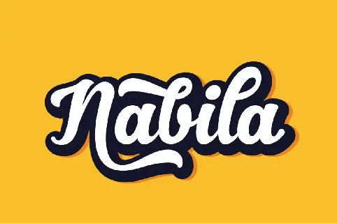 Nabila font