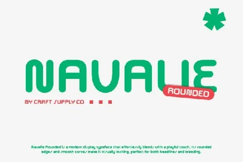 Navalie Rounded font