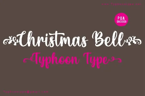 Christmas Bell - Personal Use font