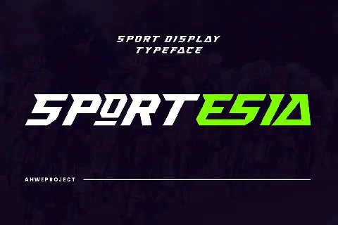 Sportesia font