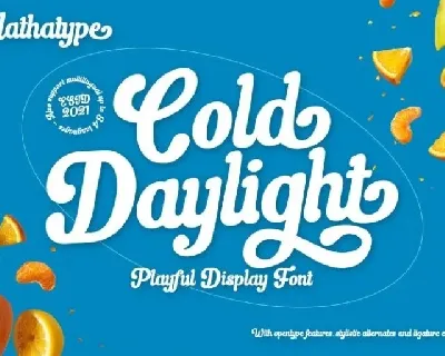 Cold Daylight font