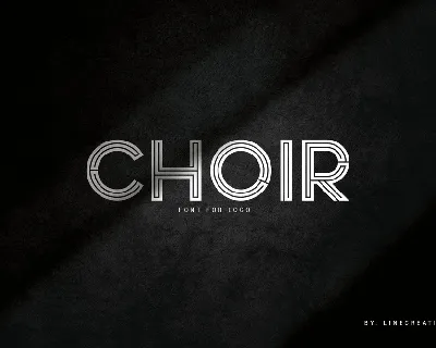 Choir font