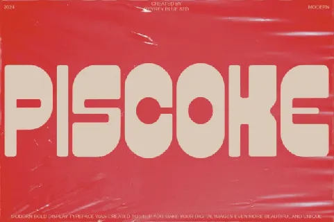 Piscoke font