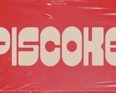 Piscoke font