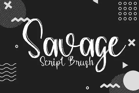 Savage font