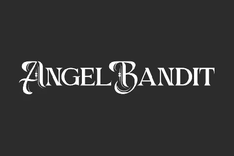 Angel Bandit Demo font