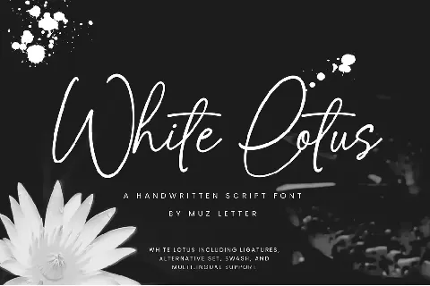 White Lotus font