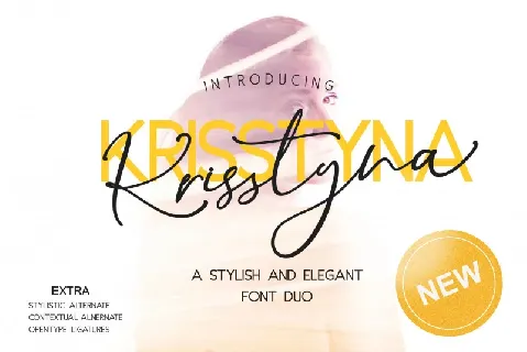 Krisstyna Duo font