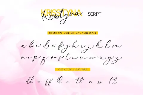 Krisstyna Duo font