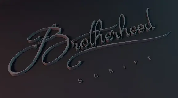 Brotherhood Script font