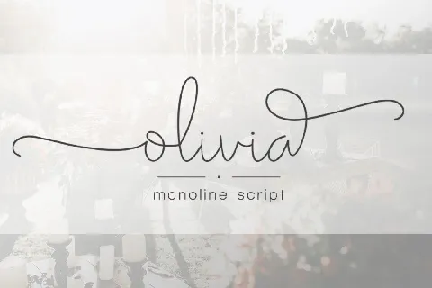 DS Olivia DEMO font