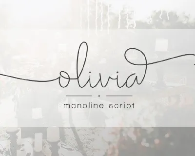 DS Olivia DEMO font