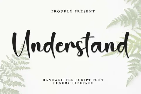 Understand Script font