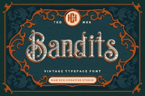 Bandits font