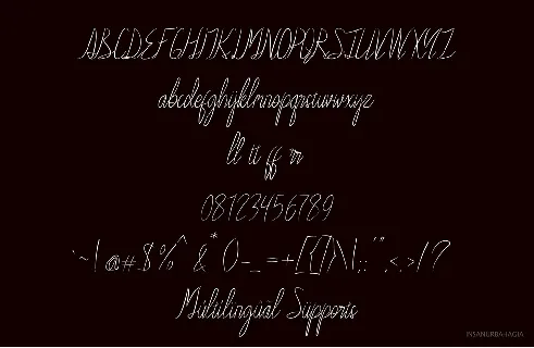 Ralph Bellagni Script font