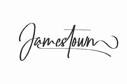 Jamestown Demo font