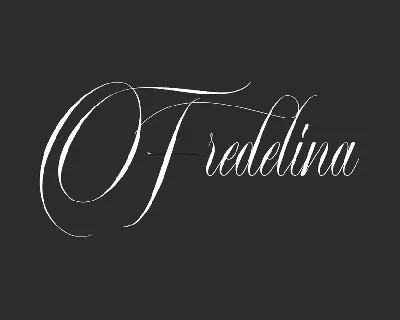 Fredelina Demo font