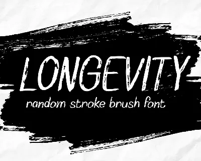 Longevity font