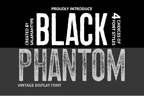 Black Phantom font