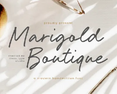 Marigold Boutique font