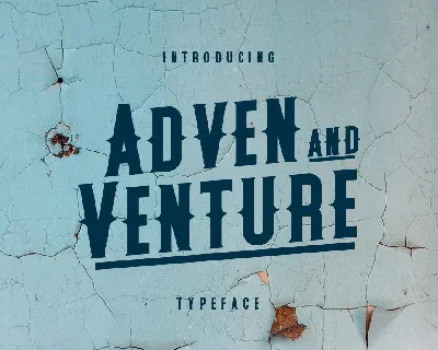 Adven And Venture font