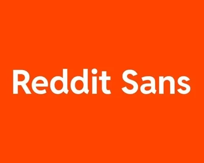 Reddit Sans font