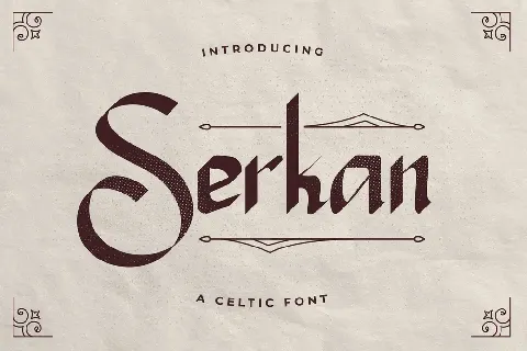 Serkan Free Trial font