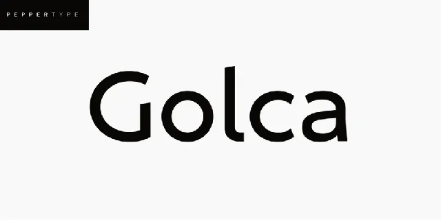 Golca font