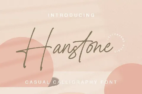 Hanstone font