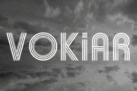 Vokiar font