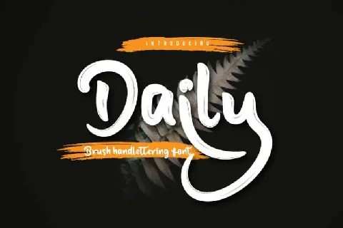 Daily Script font