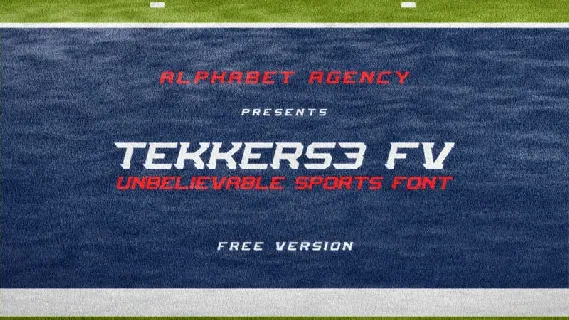 Tekkers 3 FV font