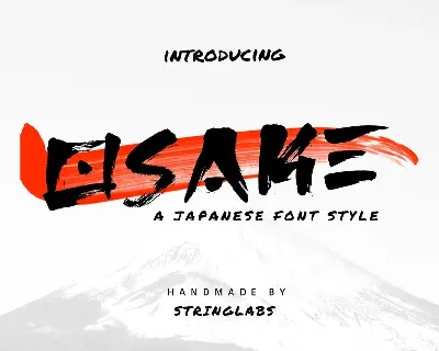 Osake font