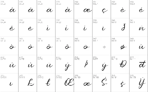 Melody Cinta font