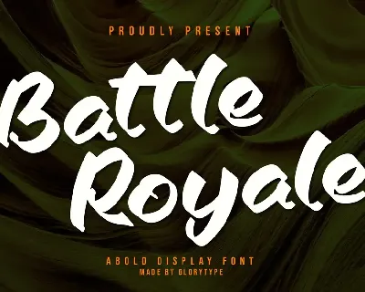 Battle Royale font