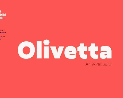 Olivetta Family font