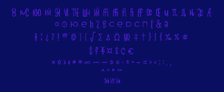 Shnobel Typeface font