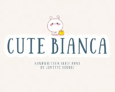 Cute Bianca font