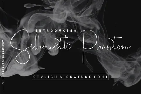 Silhouette Phantom font