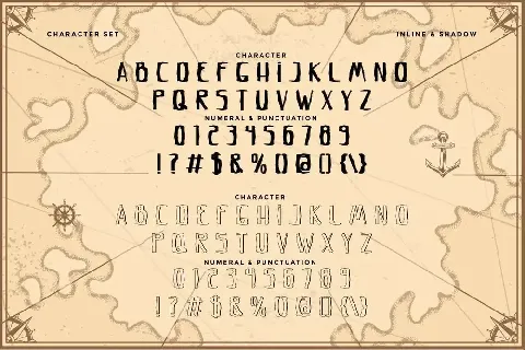 Crumpled Letter Demo font